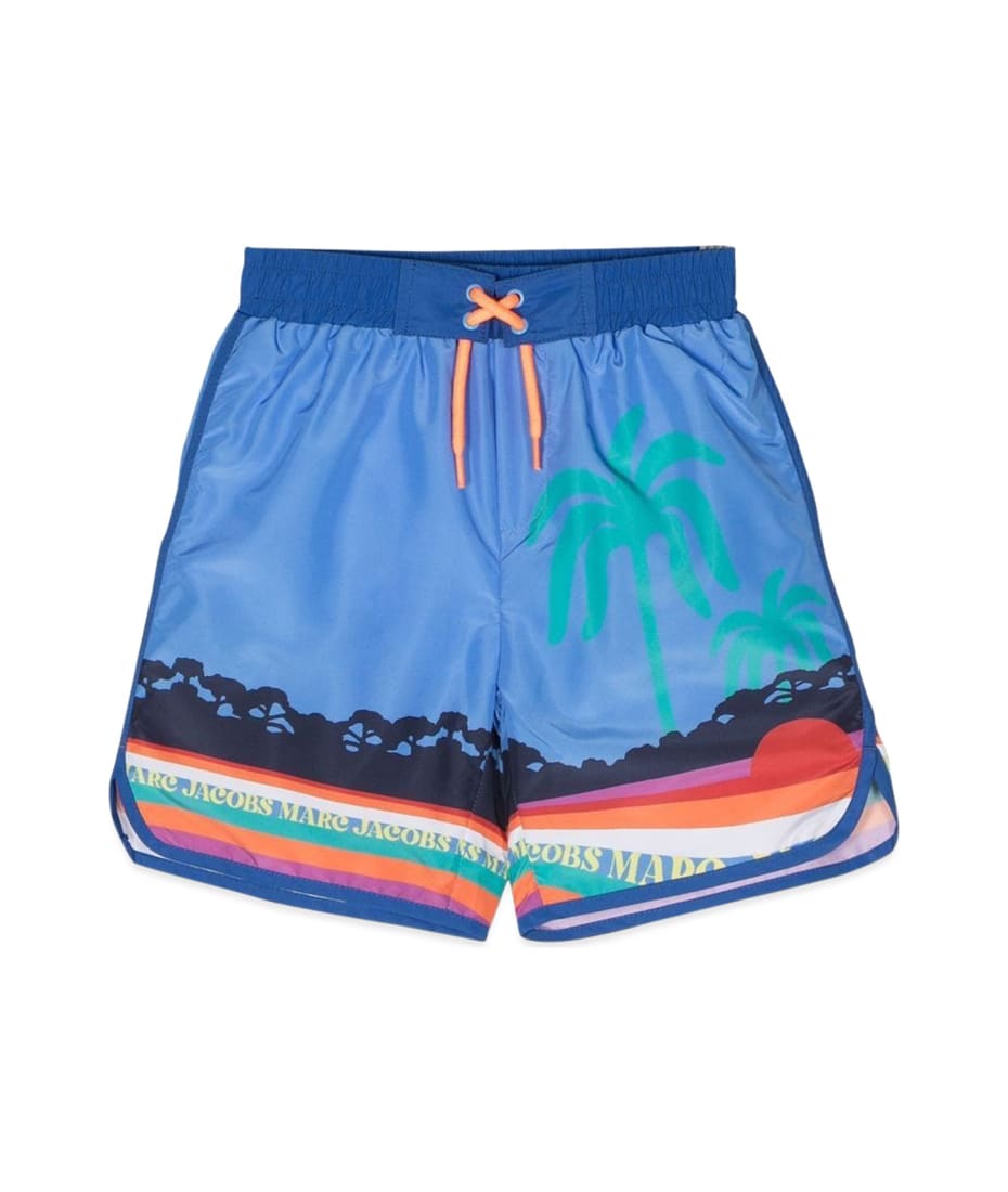 Little Marc Jacobs Print Beach Shorts | italist, ALWAYS LIKE A SALE