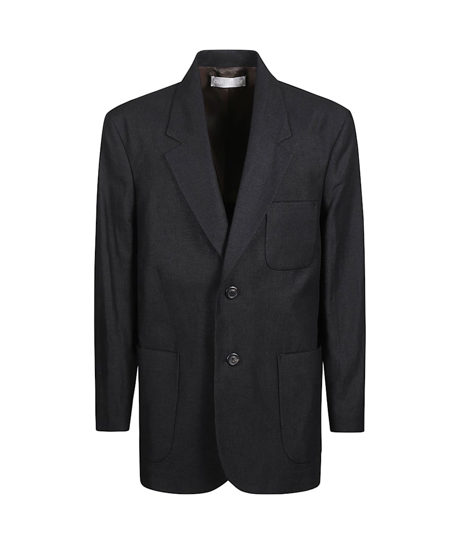 Our Legacy - Embrace Blazer Draping Black Canvas