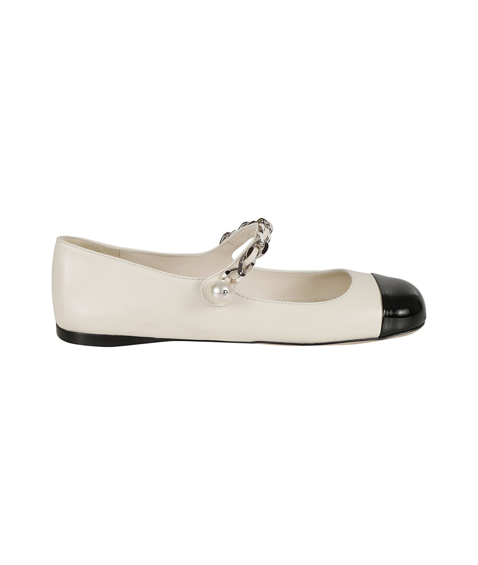 【送料&関税込】Miu Miu Ankle Strap Ballerinas Miu Miu Ankle Strap Ballerinas | italist