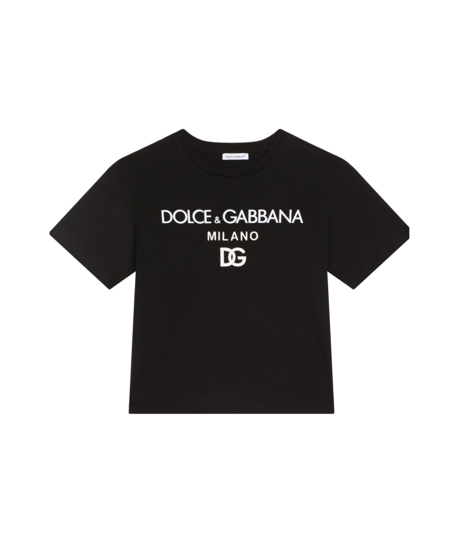 Dolce & Gabbana T Shirt Manica Corta - Nero