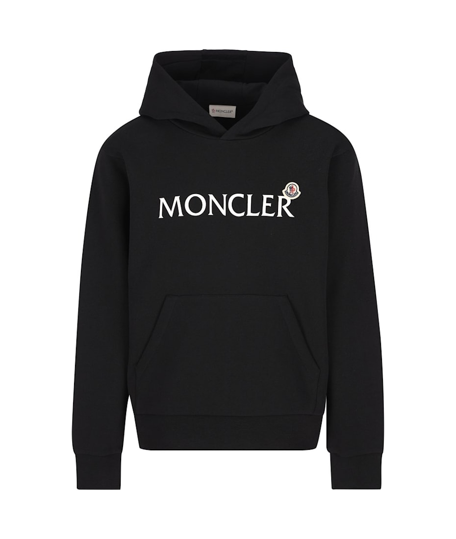 Moncler Logo Patch Hoodie ニットウェア＆スウェットシャツ 通販