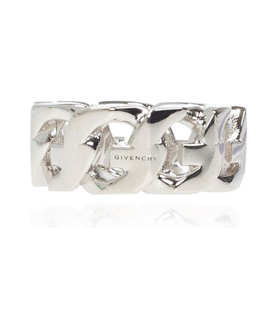 Givenchy G Chain Ring - SILVER