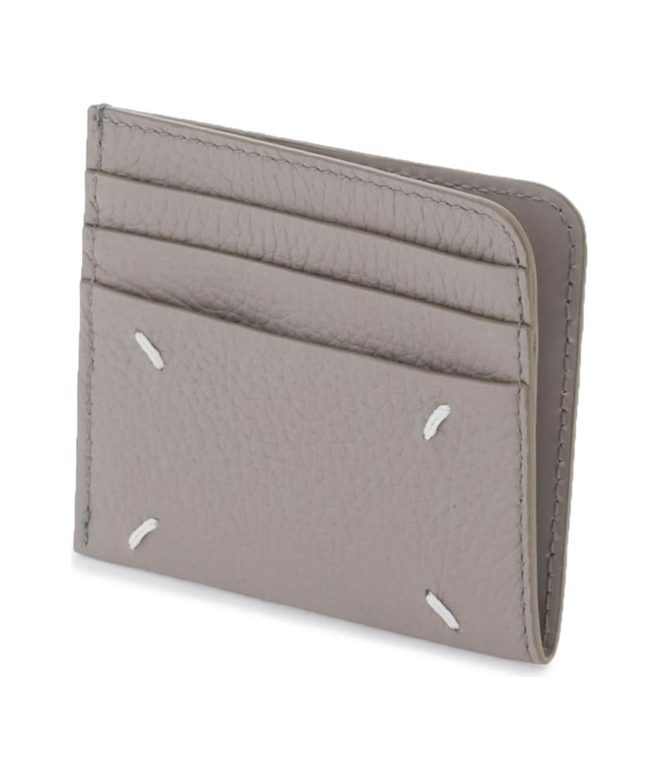 Maison Margiela Leather Card Holder - SMOKE (Grey)