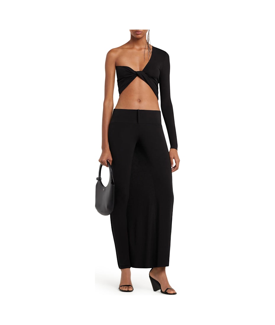 Tシャツ・カットソー COURREGES ASYMMETRIC TWIST CROPPED TOP Courrèges Asymmetric Twist Cropped Top | italist