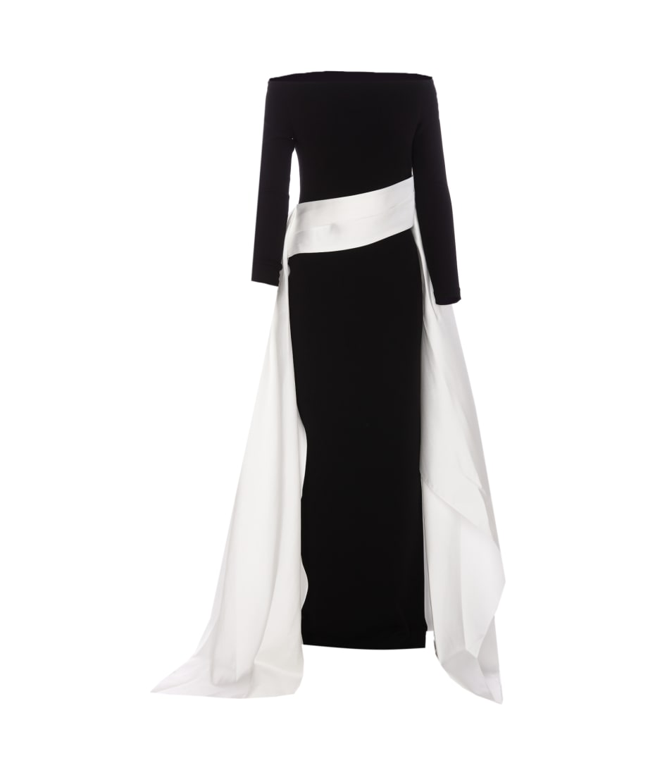 knee length dresses for ladies The Irma Maxi Dress in Cream main image 1