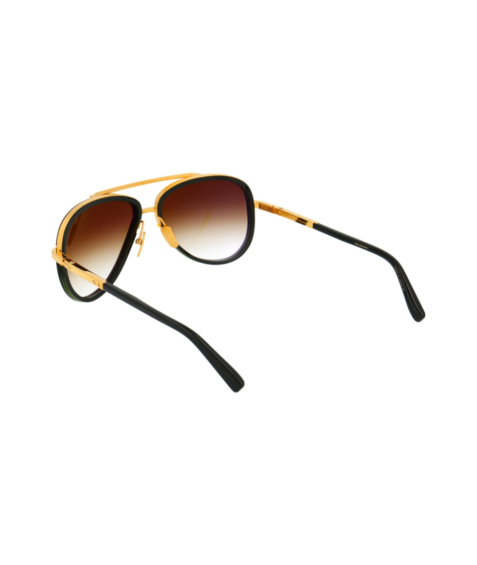 Dita Mach Two Sunglasses - Gold/Black - Amber Gradient Lens - 60MM | eBay