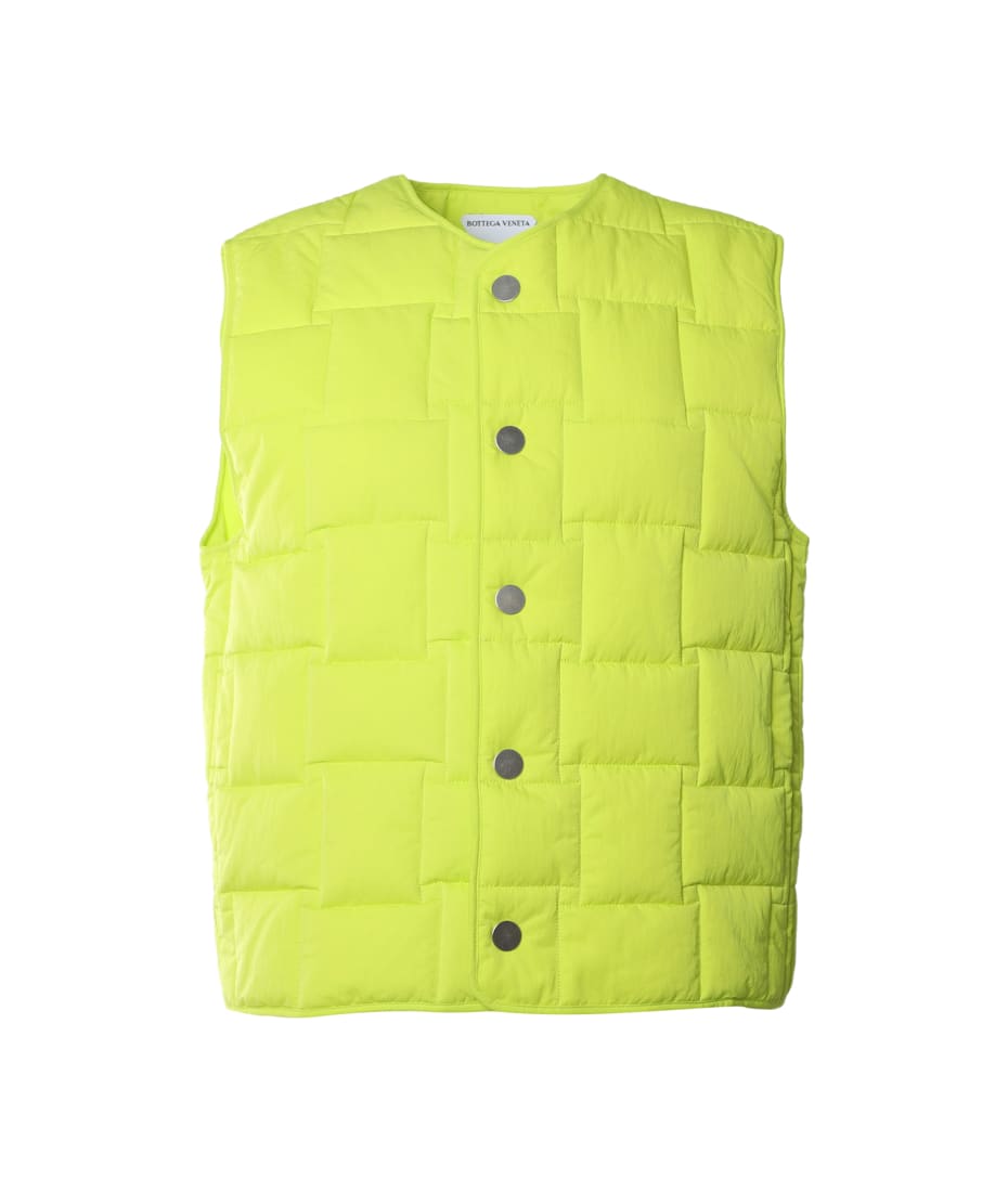 【送料&関税込】Bottega Veneta Technical Nylon Vest With All Bottega Veneta Technical Nylon Vest With All-over Woven