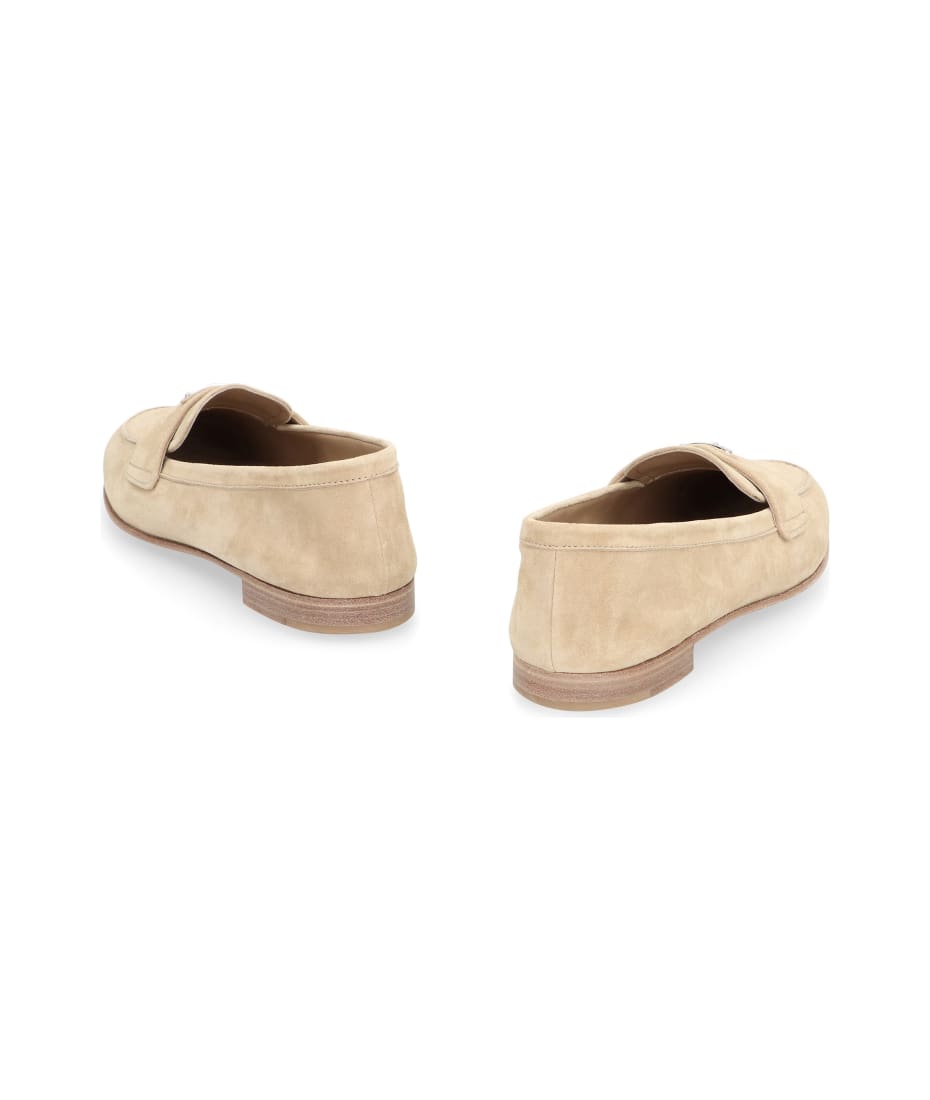 Suede Loafers