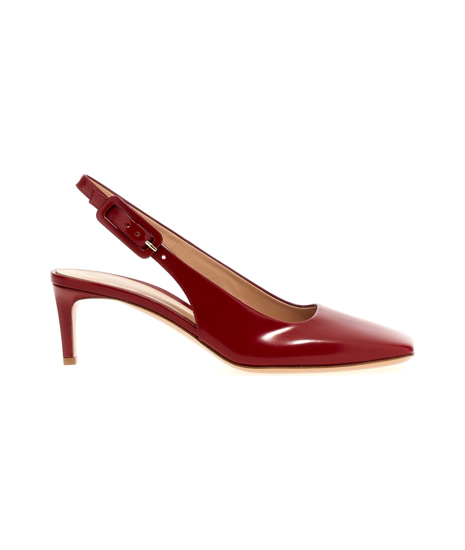 【関税込み】GIANVITO ROSSI 'Ric' slingback Gianvito Rossi 'ric' Slingbacks | italist
