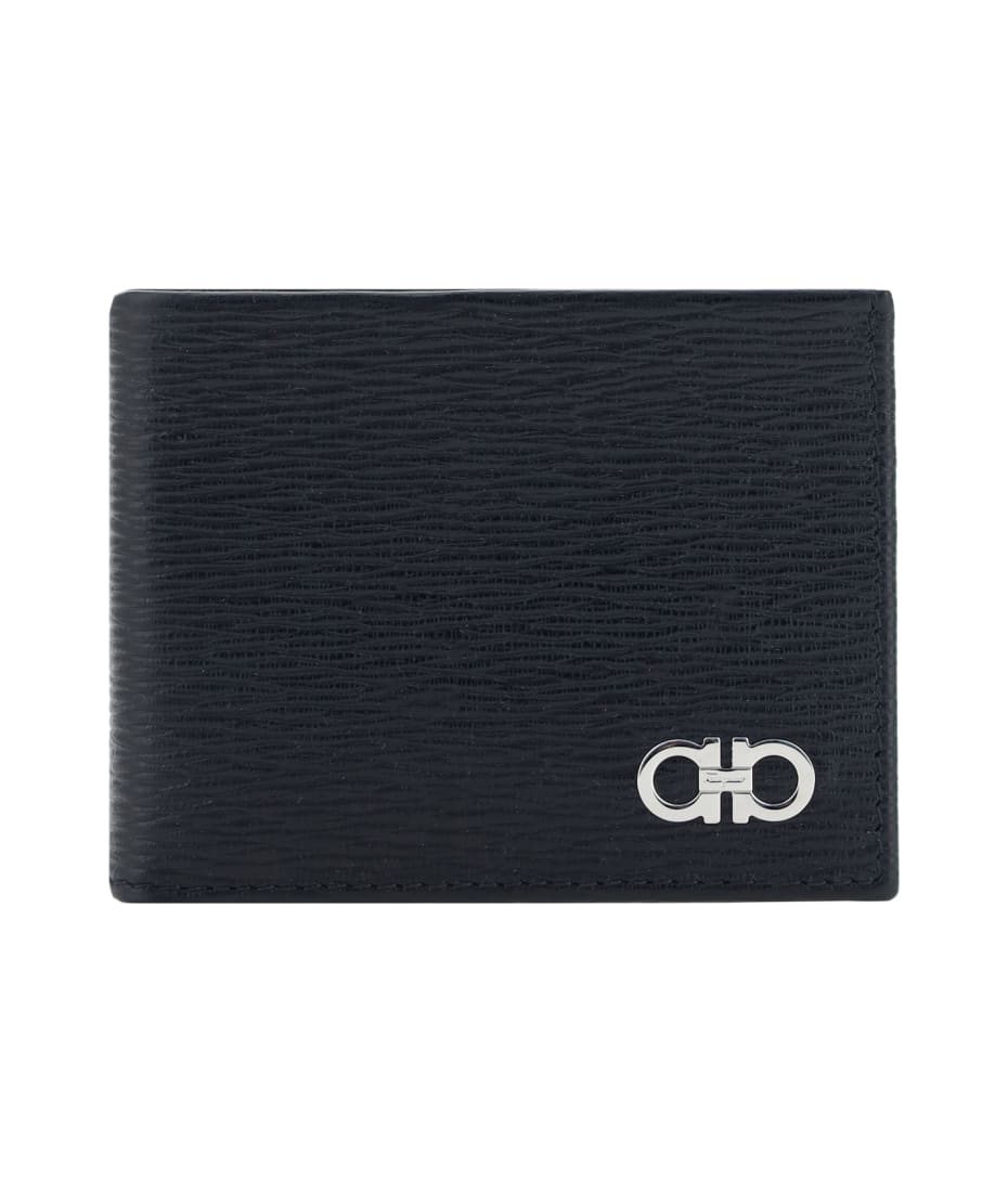 Ferragamo Men's Lingotto Bifold Wallet with ID Slot