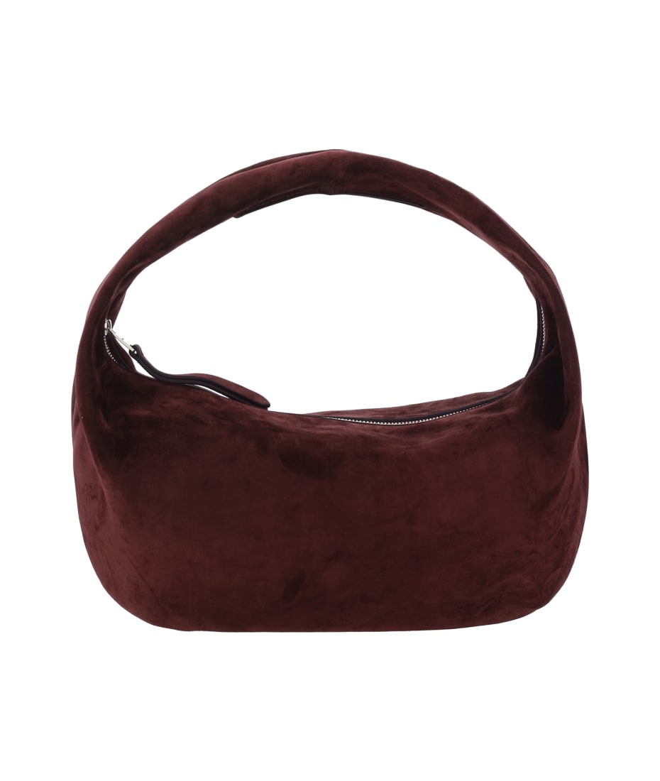 ハンドバッグ KHAITE 'Medium Olivia Hobo' shoulder bag Medium Olivia Hobo in Black Pebbled Leather – KHAITE