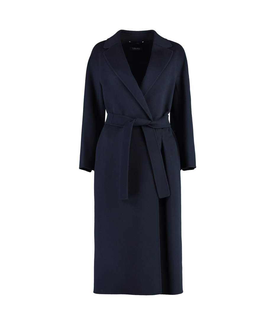 【無料郵送/関税込/正規品】 (W) S Max Mara Esturia Long Wool S Max Mara Esturia Wool Long Coat | italist