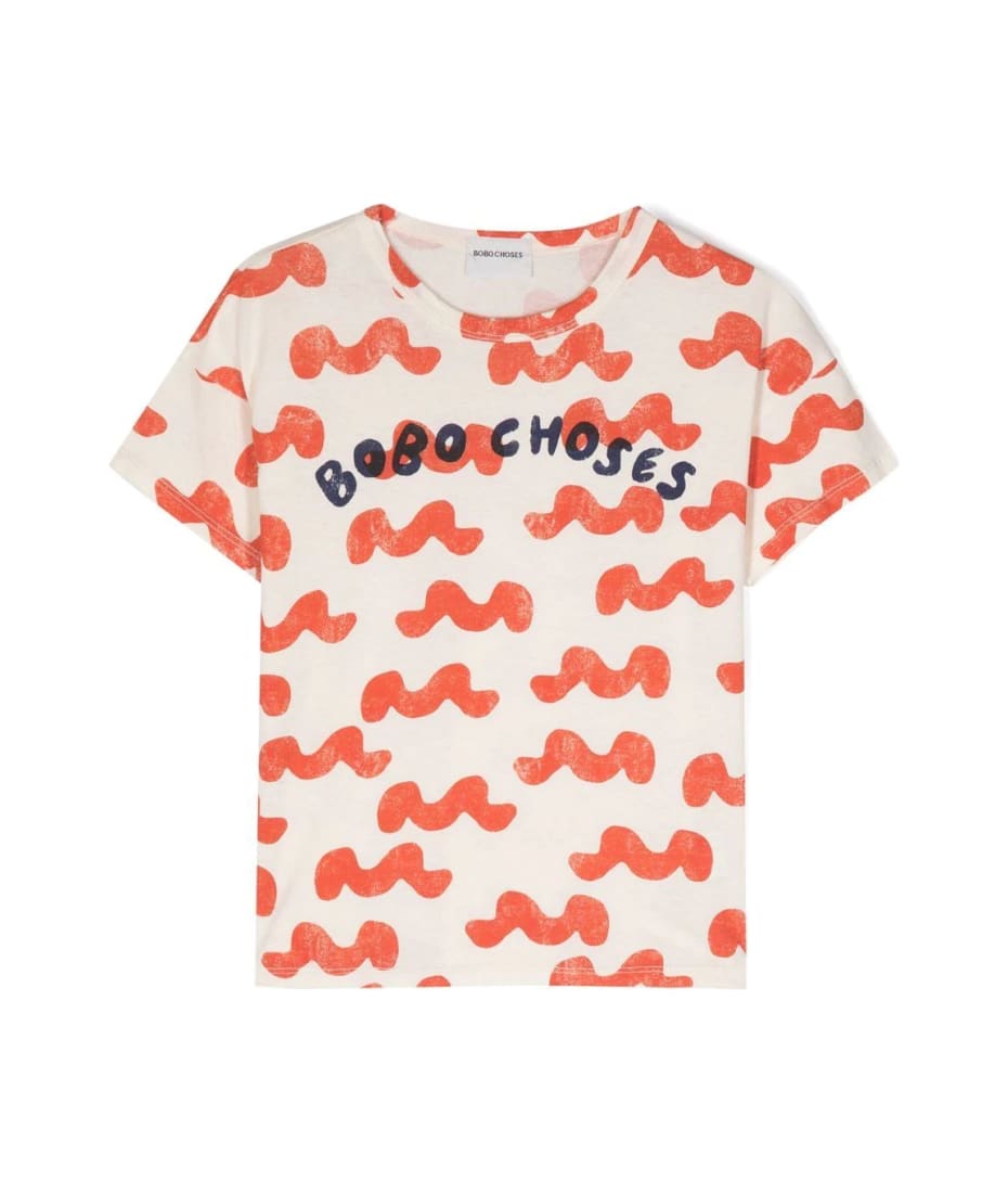 Bobo Choses Waves All Over T-shirt | italist