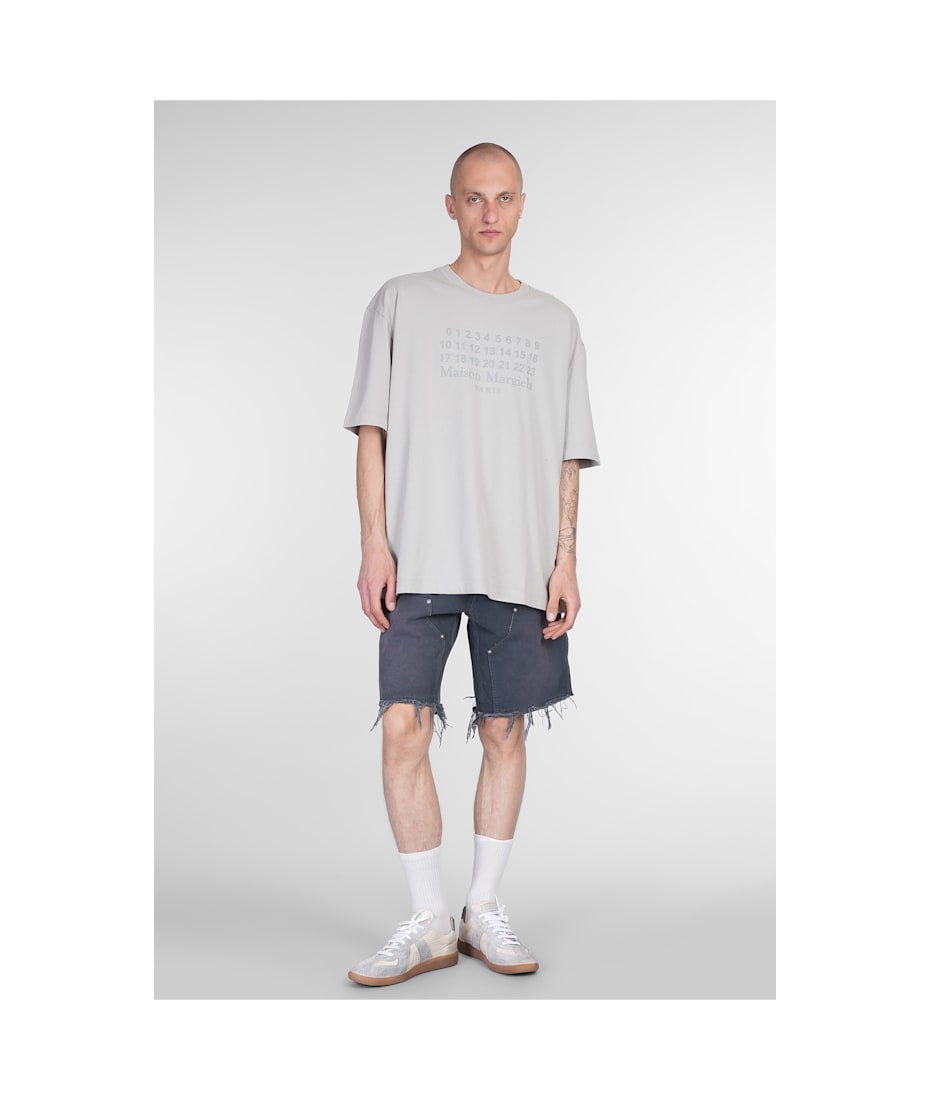 Shorts In Grey Denim