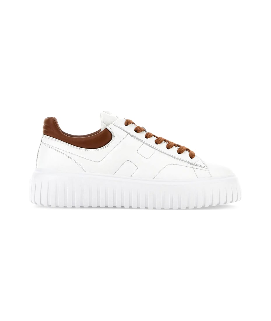 スニーカー HOGAN Two-Tone Nappa Leather H-Stripes Sneakers Hogan H-stripes Nappa Leather Sneaker | italist