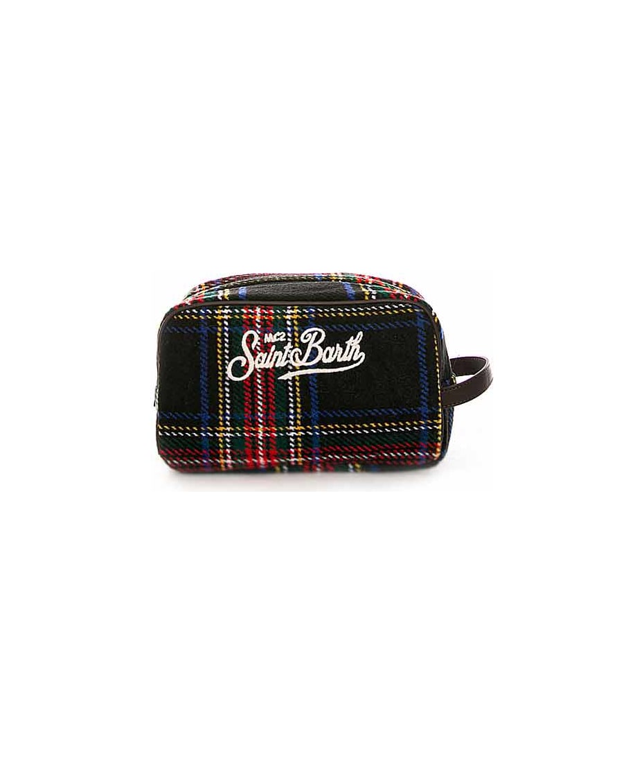 MC2 Saint Barth Tartan Fabric Beauty Case トラベルバッグ 通販