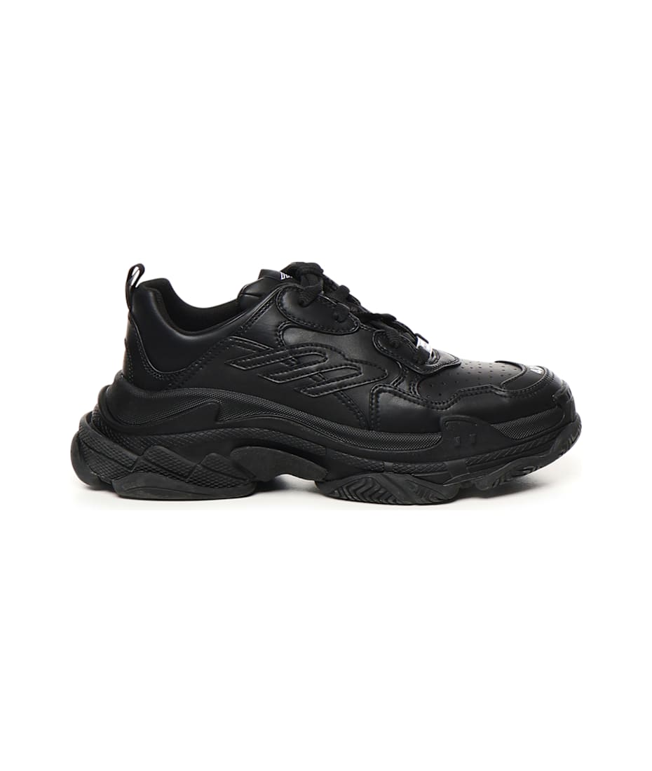 スニーカー BALENCIAGA 'Triple S Sporty' sneakers (803241WTSSL 1000) Men's Triple S Sporty Sneaker in Black | Balenciaga US