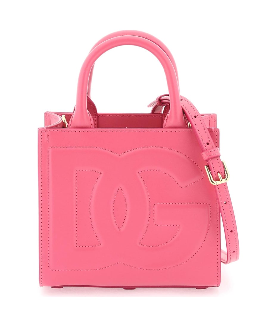 Dolce & Gabbana DG Logo Leather Shoulder Bag - Farfetch