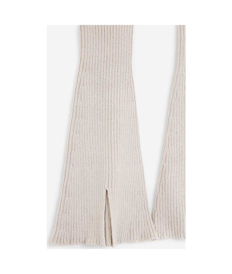Our Legacy Knitted Gaiter Accessory - beige