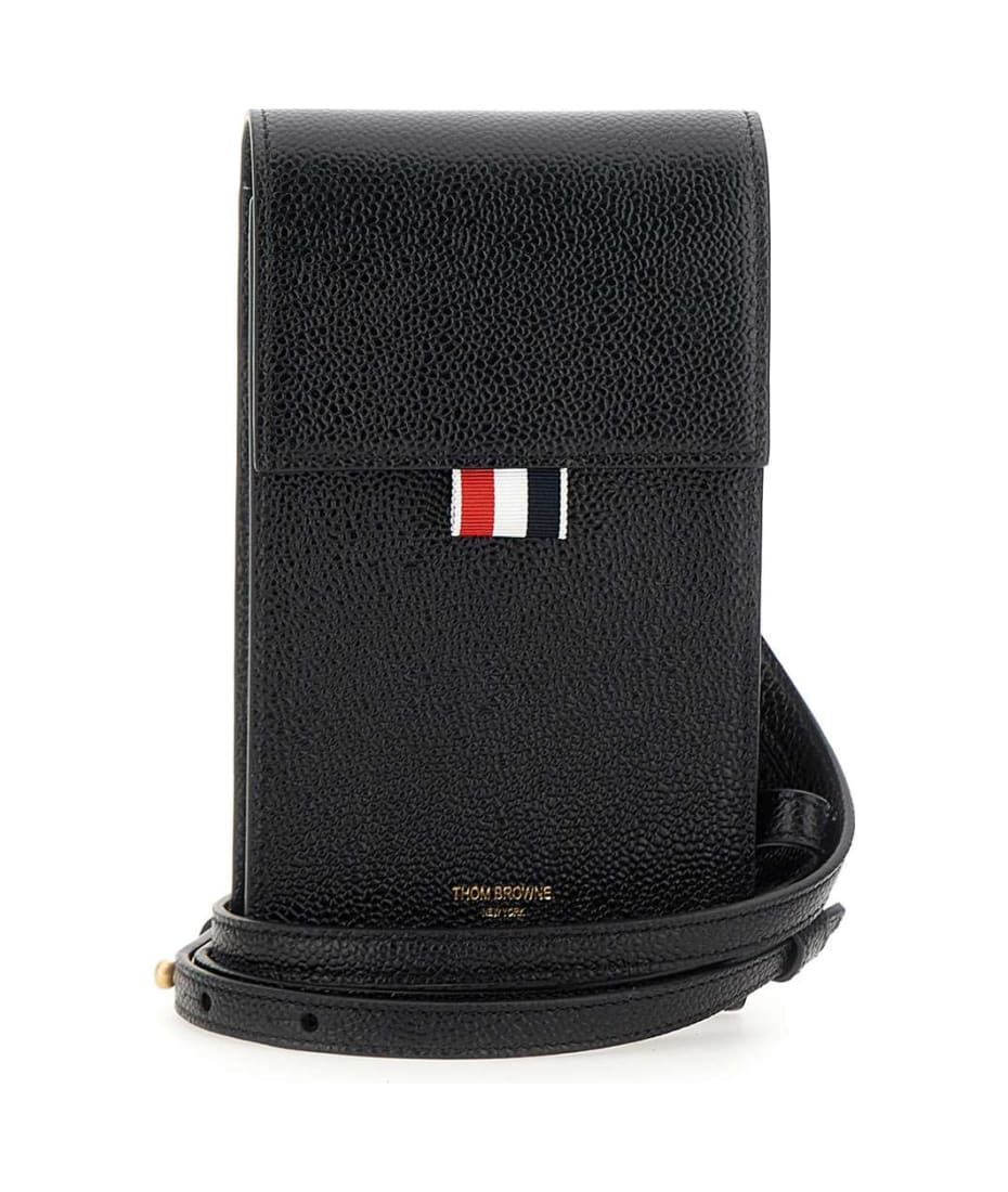 【送料&関税込】Thom Browne crossbody Fold Holder Leather Ba Thom Browne 'crossbody Fold Holder' Leather Bag | italist