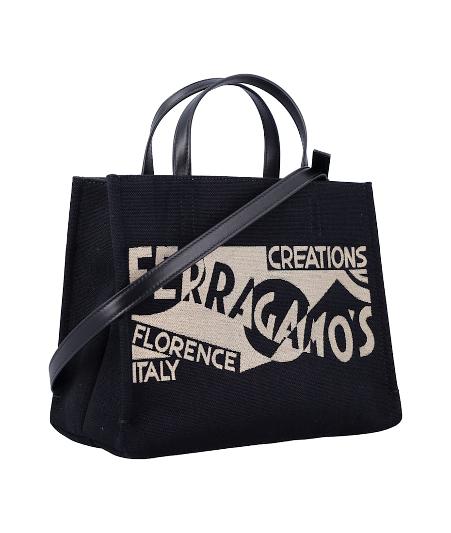 トートバッグ SALVATORE FERRAGAMO LOGO TOTE BAG Ferragamo Logo Tote Bag | italist