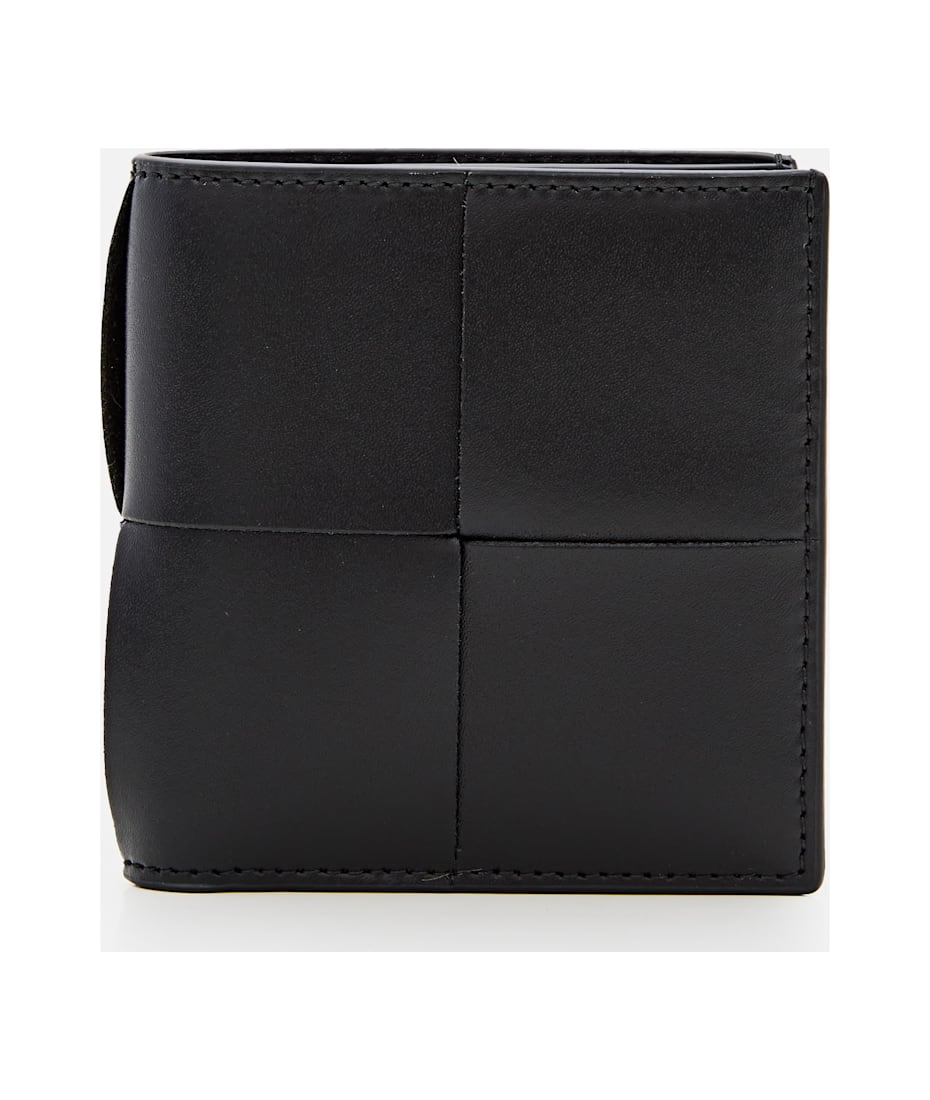 極美品/現行/RFID搭載✨ ボッテガ カセット 折り財布 レザー 現行モデル RFID搭載 BOTTEGA 二つ折り財布