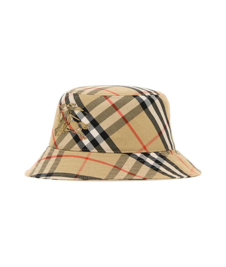 【関税&送料込】Burberry Printed Polyester Bucket Hat Burberry Printed polyester bucket hat - Hats - BeyondStyle