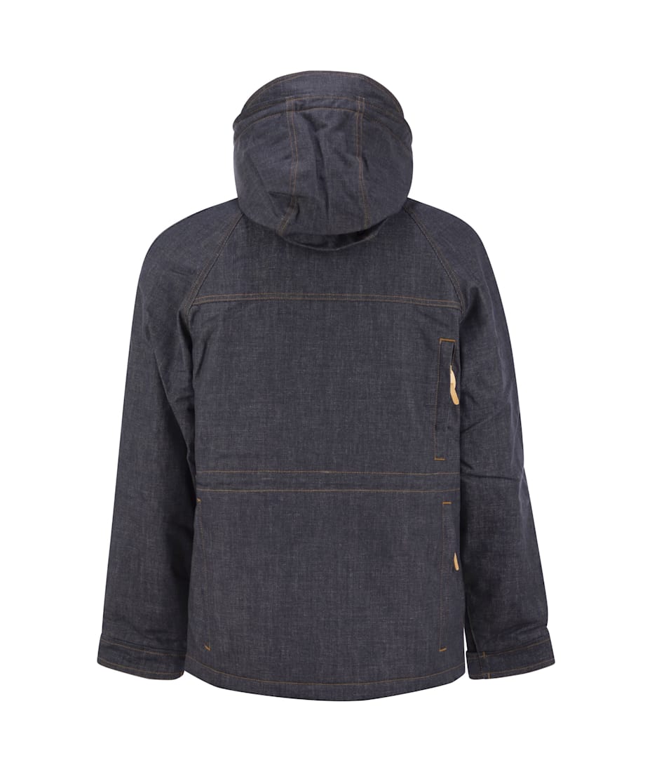 パーカー・フーディ Manifattura Ceccarelli NEW FISHERMAN DENIM - Hooded parka in Manifattura Ceccarelli New Fisherman Denim - Hooded Parka In