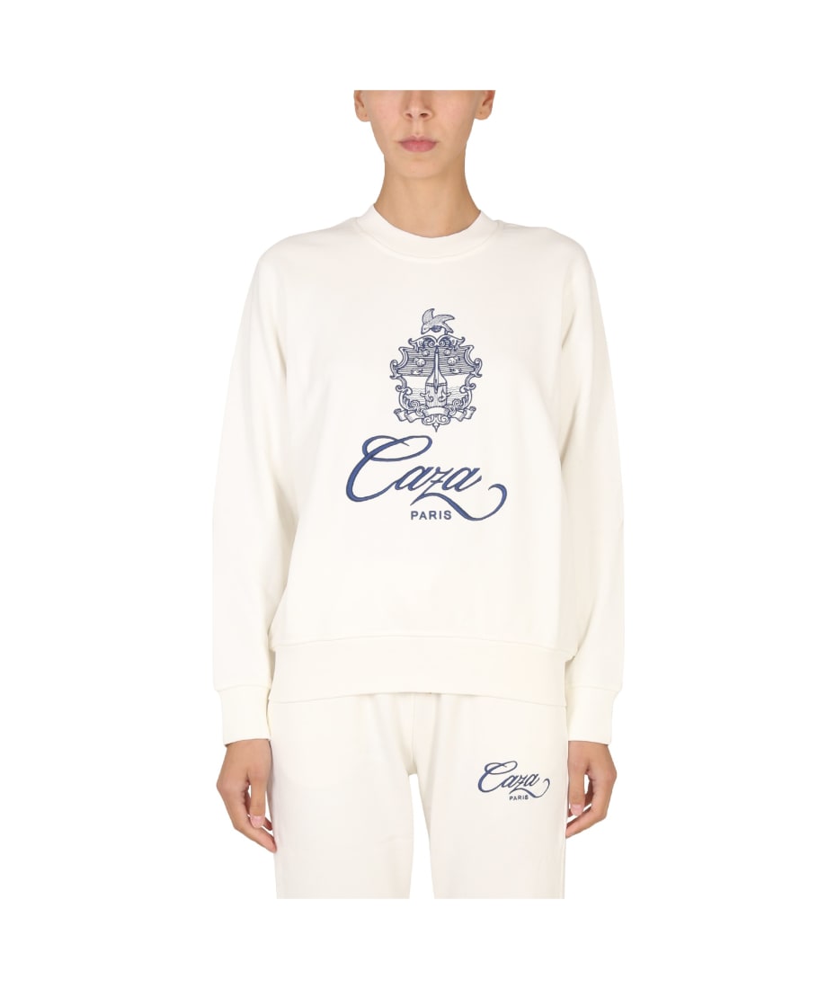 In tegenspraak winnen Orthodox Casablanca Sweatshirt With "embleme De Caza" Embroidery | italist, ALWAYS  LIKE A SALE