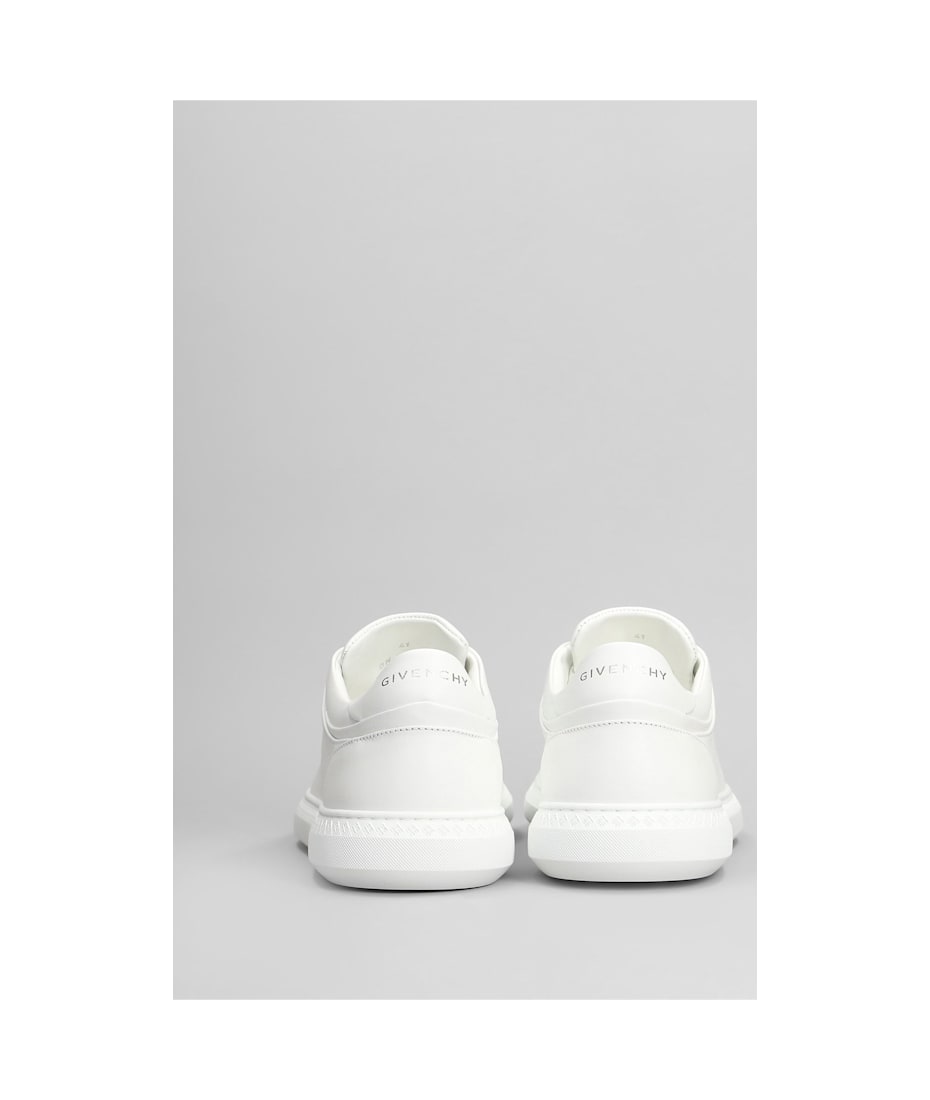 スニーカー GIVENCHY White Leather G Set Sneakers Givenchy G Set Low Sneakers In White Leather | italist