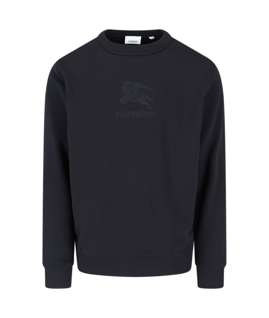 バーバリー スウェットシャツ EKD 8072743 ブラック サイズM Burberry Ekd Black Crew-neck Sweatshirt | italist