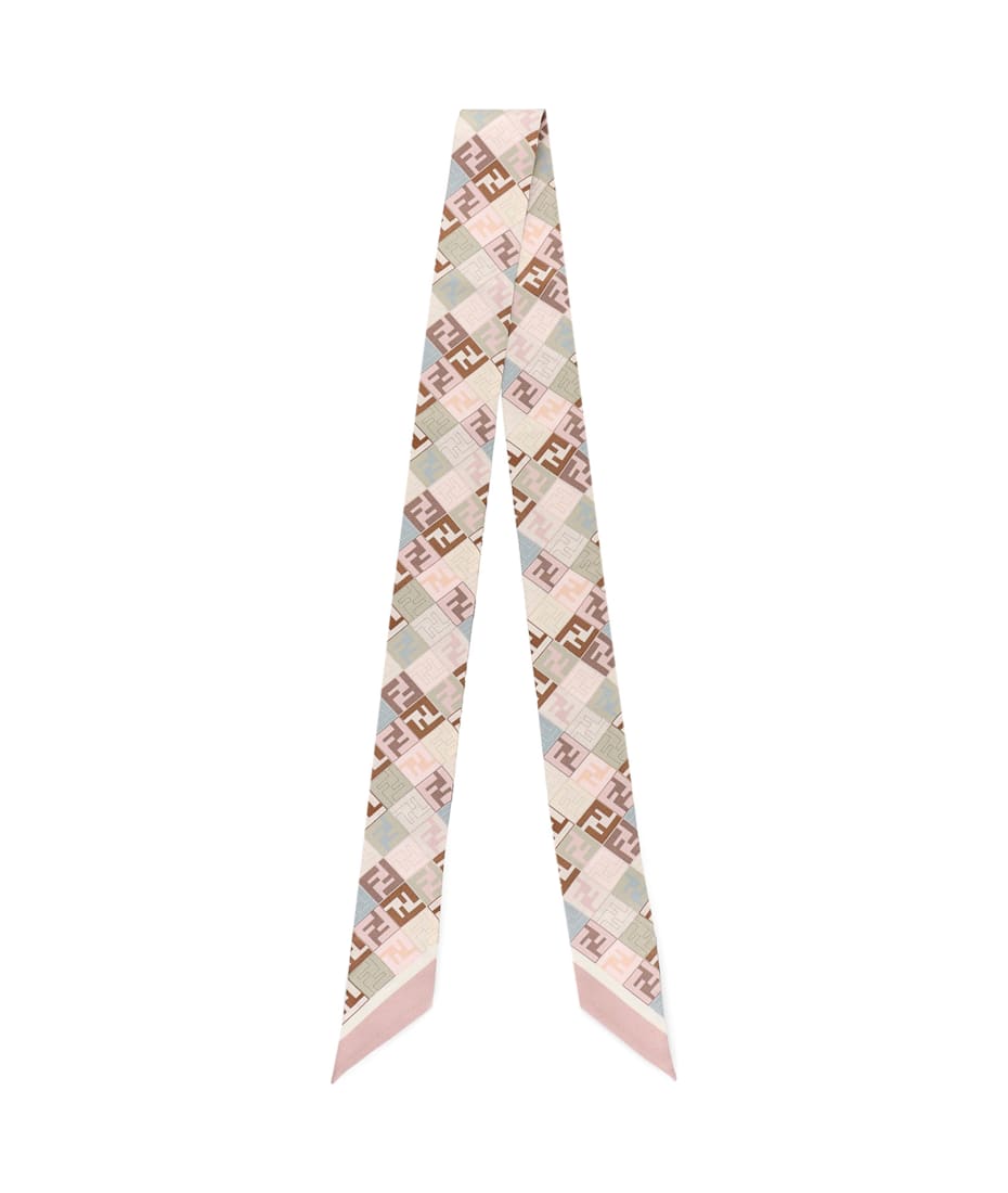 FENDI Double-face silk wrappy スカーフ フェンディ Fendi Double-face Silk Wrappy | italist