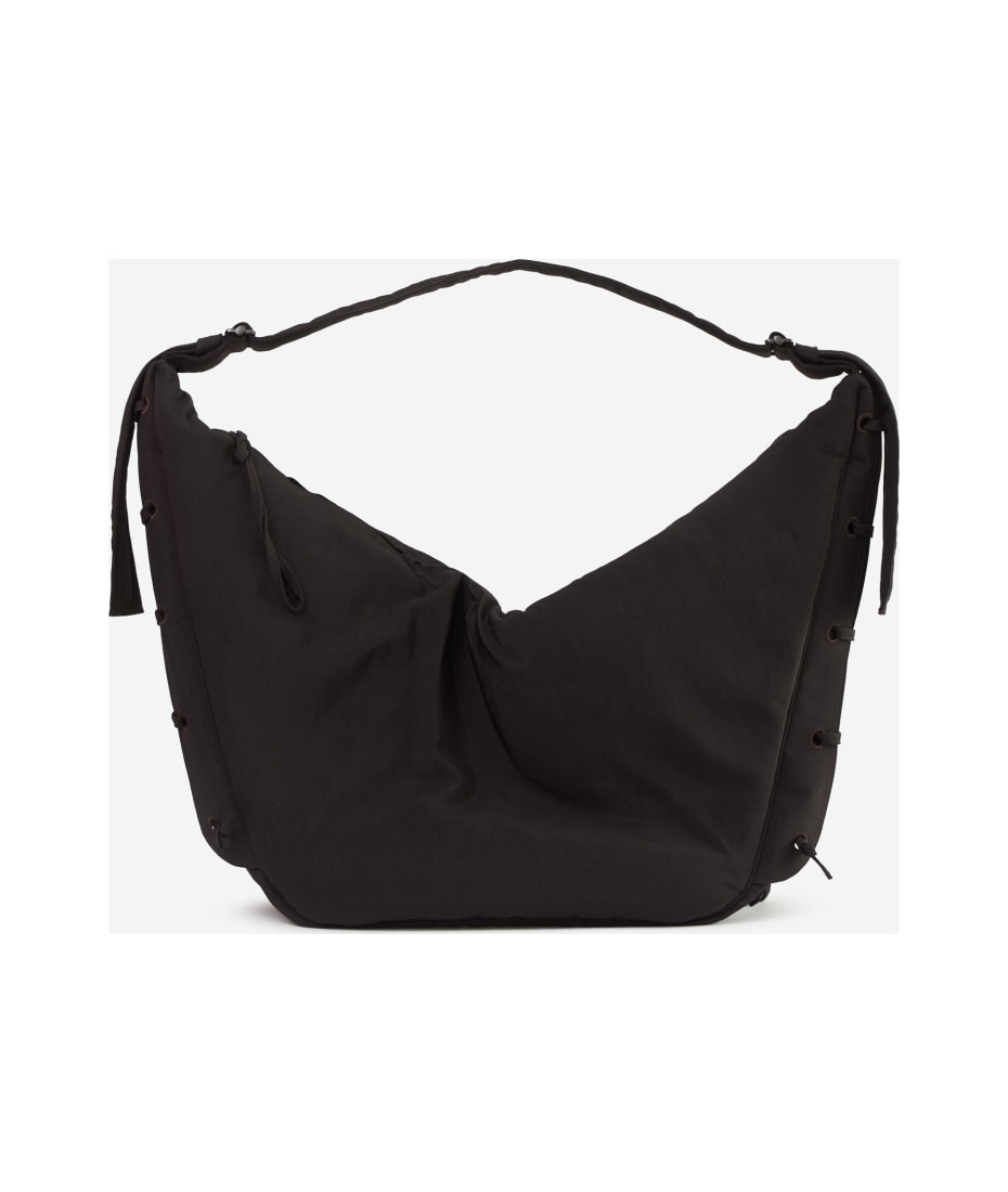 Lemaire Soft Game Padded-nylon Cross-body Bag in Black