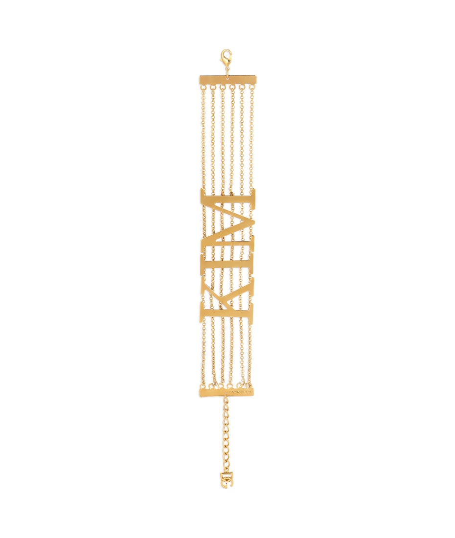 DOLCE & GABBANA ロコタクネックレス WNP6T1W1111 ZOO00 Necklace with DG logo and shells in Gold for Women