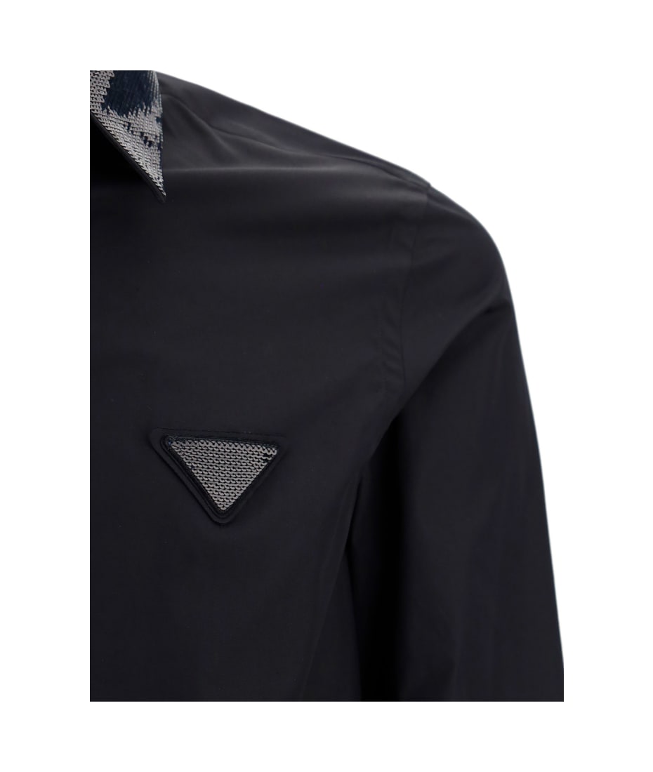 Black Linen shirt | PRADA
