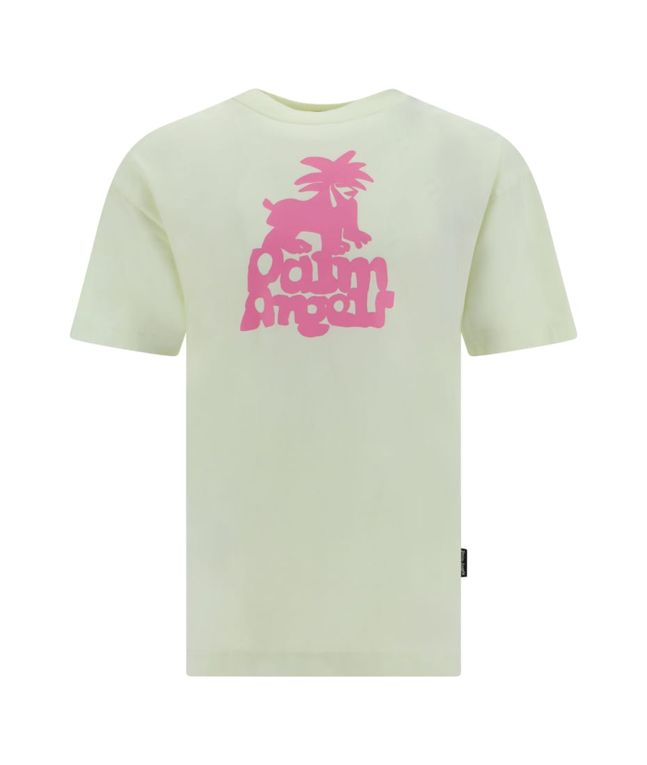 Monogram cotton t-shirt by Palm Angels