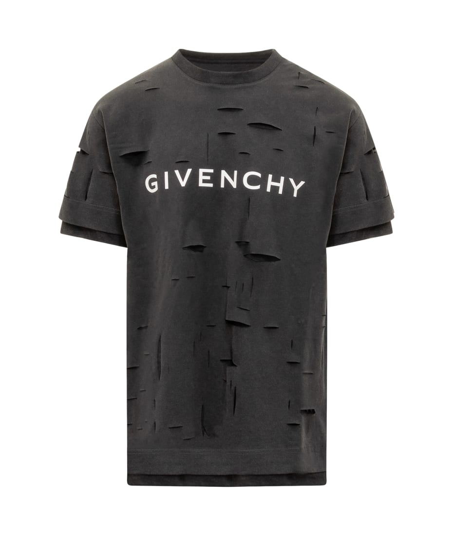 Destroyed givenchy 2025 t shirt