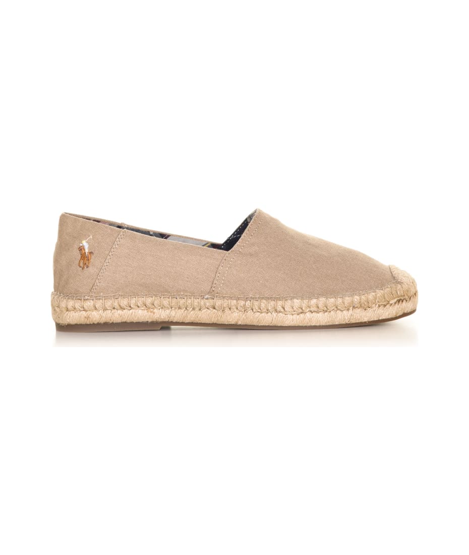 Polo Ralph Lauren Cevio Canvas Espadrilles With Logo | italist, ALWAYS LIKE  A SALE