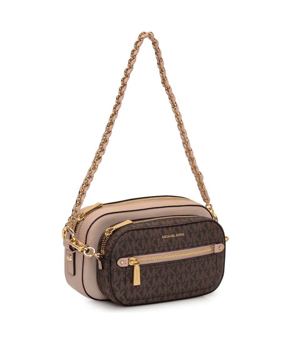 MICHAEL KORS MT570J5ABE120 関税送料込 MMK x 007 Small Metallic Logo Suitcase | Michael Kors [US]