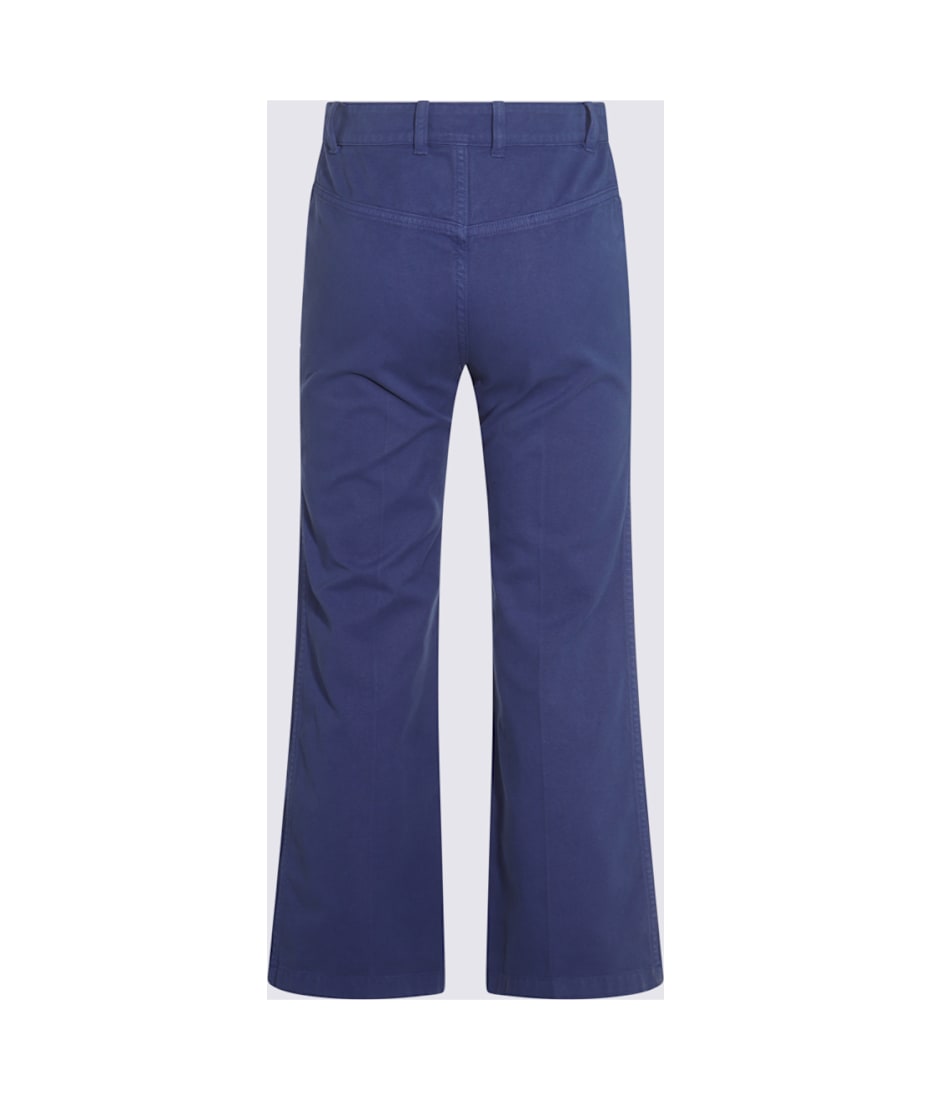 パンツ Chloe SS25 Chloe Trousers (CH25SPA21365 401) Chloé Deep Blue Pants | italist