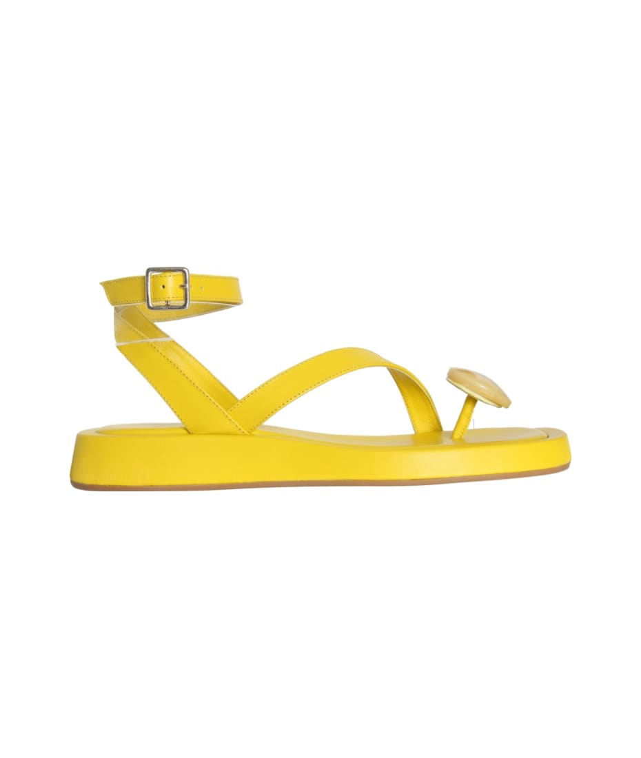 サンダル・ミュール GIA BORGHINI ROSIE 18 GIA/RHW LEATHER SANDALS GIA BORGHINI Rosie 18 Gia/rhw Leather Sandals | italist