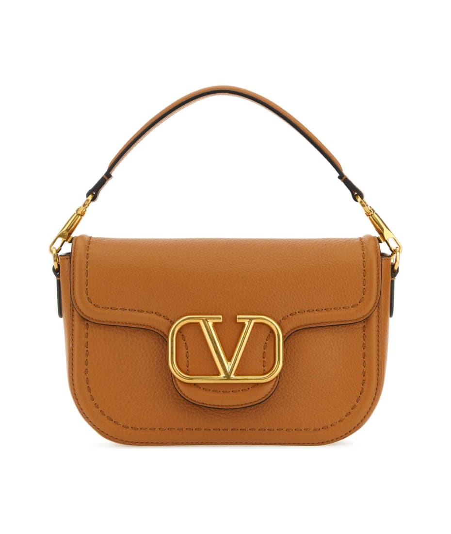 【関税&送料込】Valentino Garavani Camel Leather Alltime Sho Valentino Garavani Camel Leather Alltime Shoulder Bag – LOZURI®