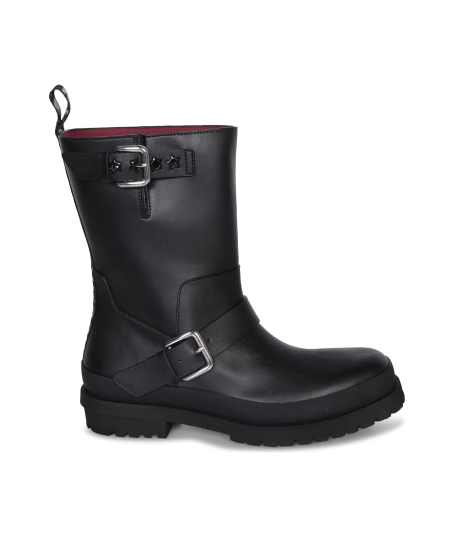 ショートブーツ・ブーティ Stella Mccartney Two-Tone Alter Mat Trace Ankle Boots Stella McCartney Black Alter Mat Trace Ankle Boots | italist