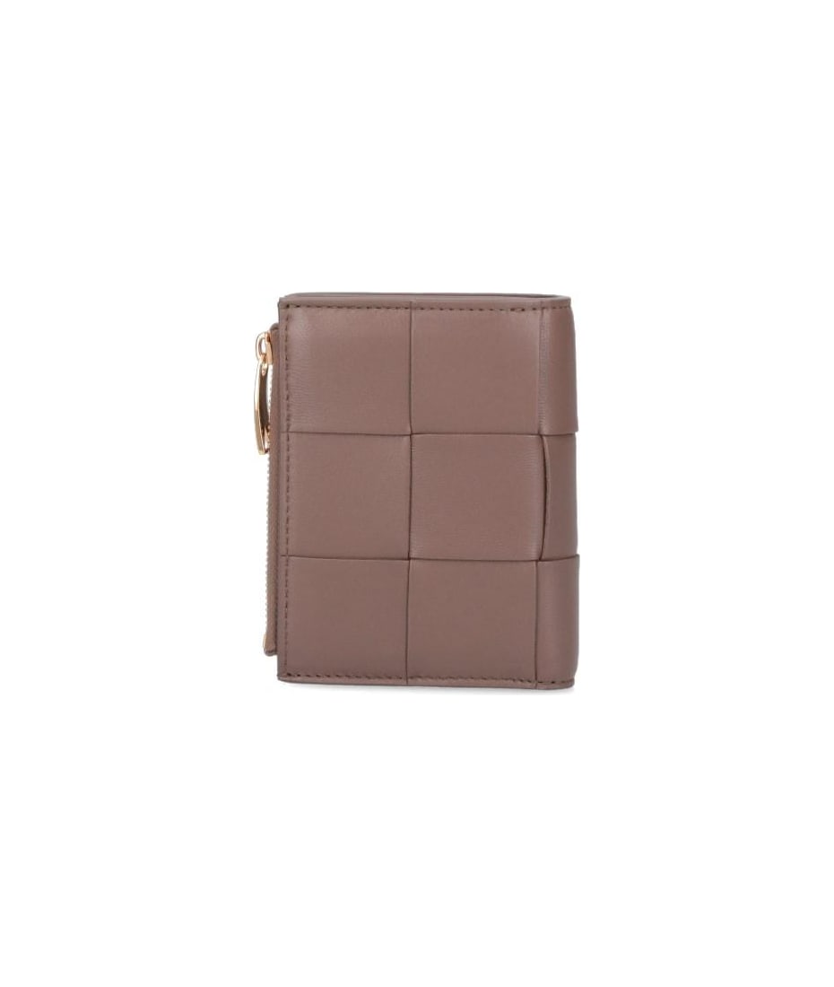 Bottega Veneta Medium Cassette Bi-Fold Zip Wallet