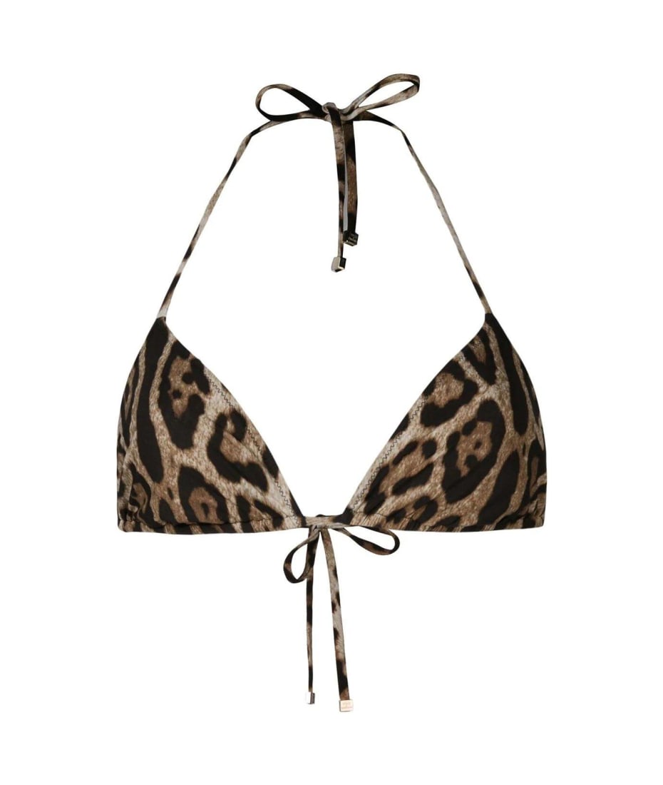DOLCE & GABBANA Leopard-print swimsuit