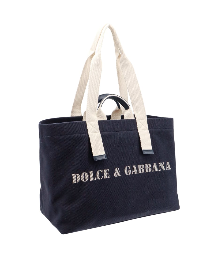 【関税・送料込み】 DOLCE & GABBANA TOTES BAG Dolce & Gabbana Women's' Carretto Print Canvas Tote Bag in