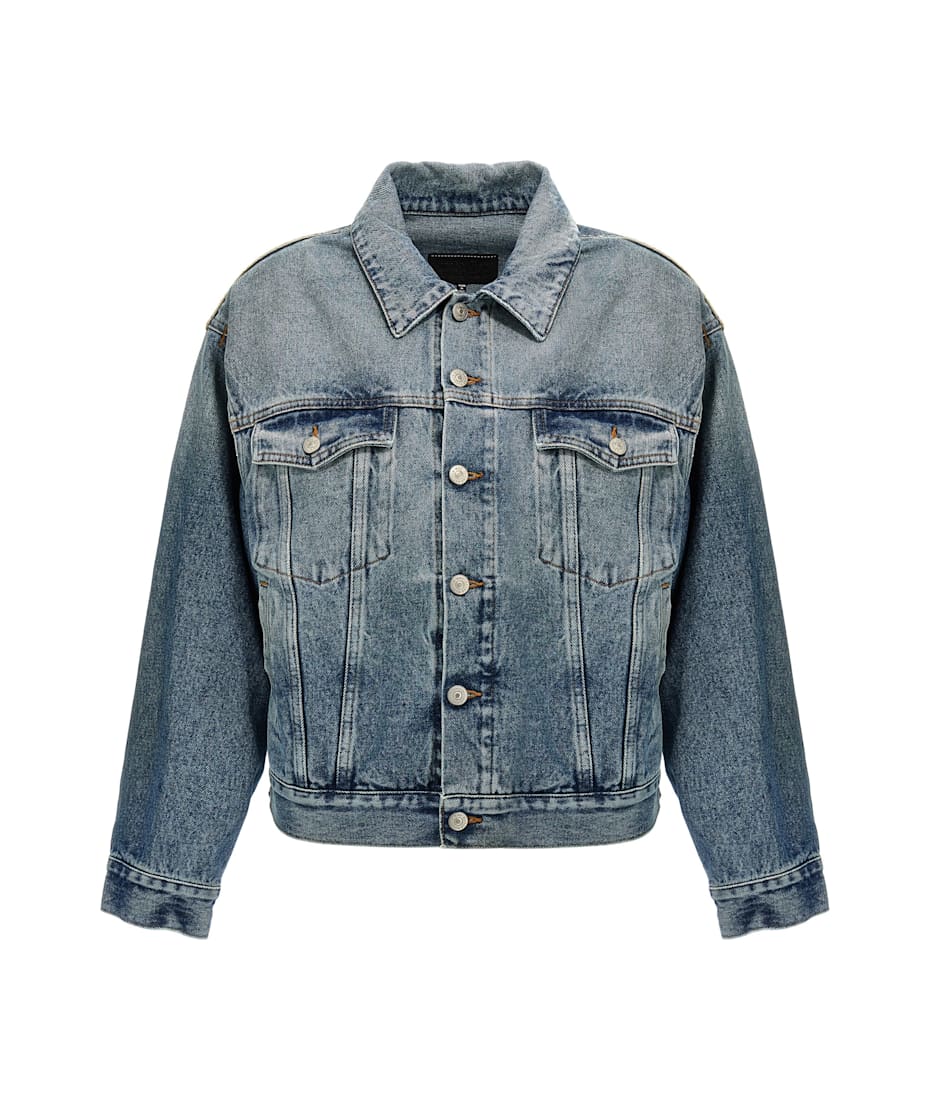 MM6 Maison Margiela Cut-out Denim Jacket | italist MM6 Maison Margiela Cut-out Denim Jacket | italist