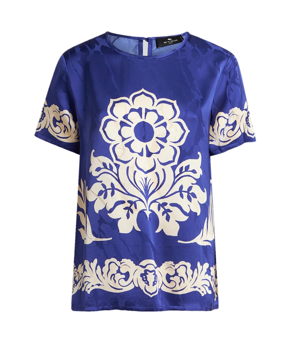Tシャツ・カットソー ETRO SS25 Tops (WRHA0316 AK759X0872) Etro T-shirt for Men SS25 | GIGLIO.COM