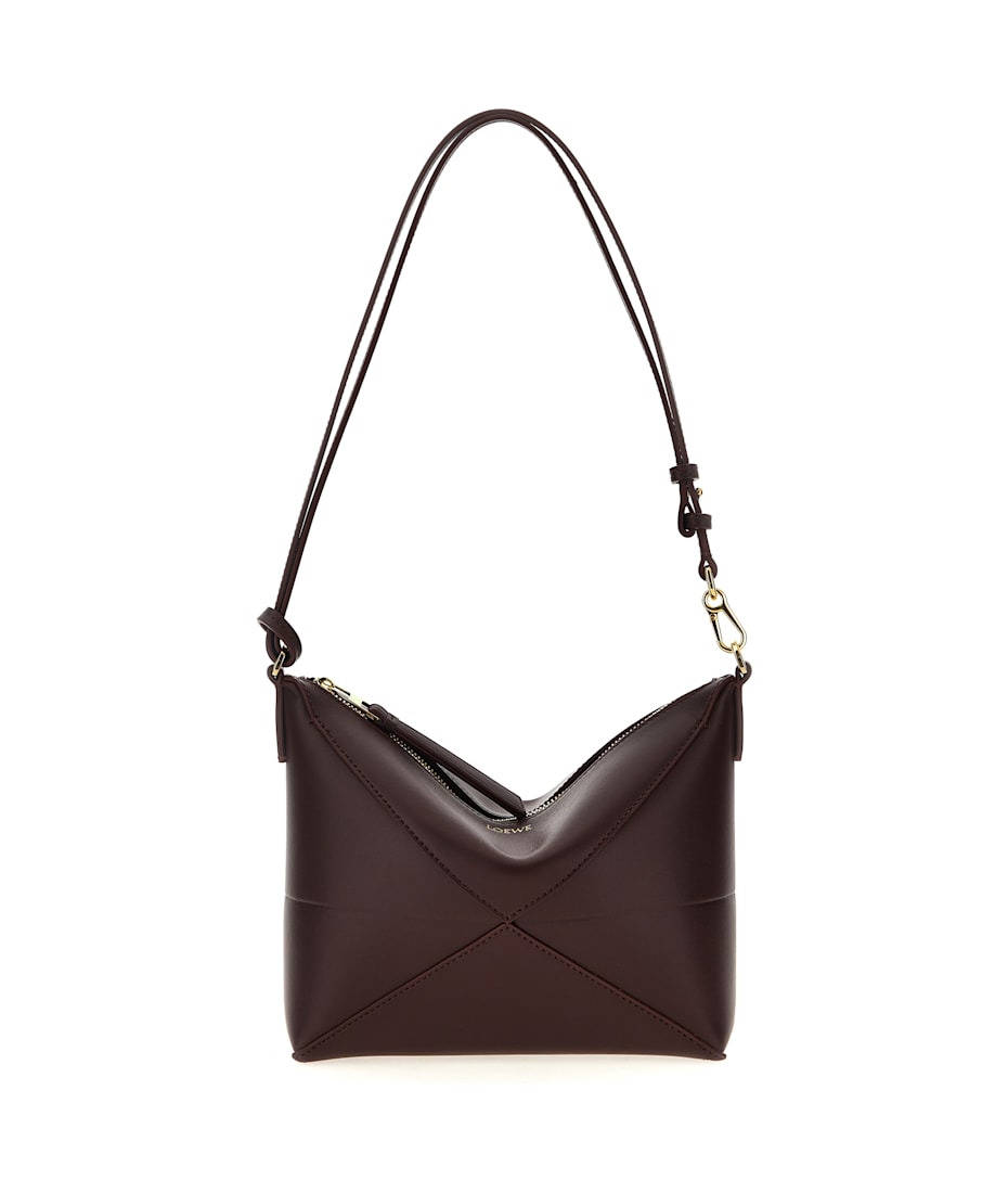 【LOEWE】Puzzle Fold clutch LOEWE Puzzle Fold leather clutch | NET-A-PORTER