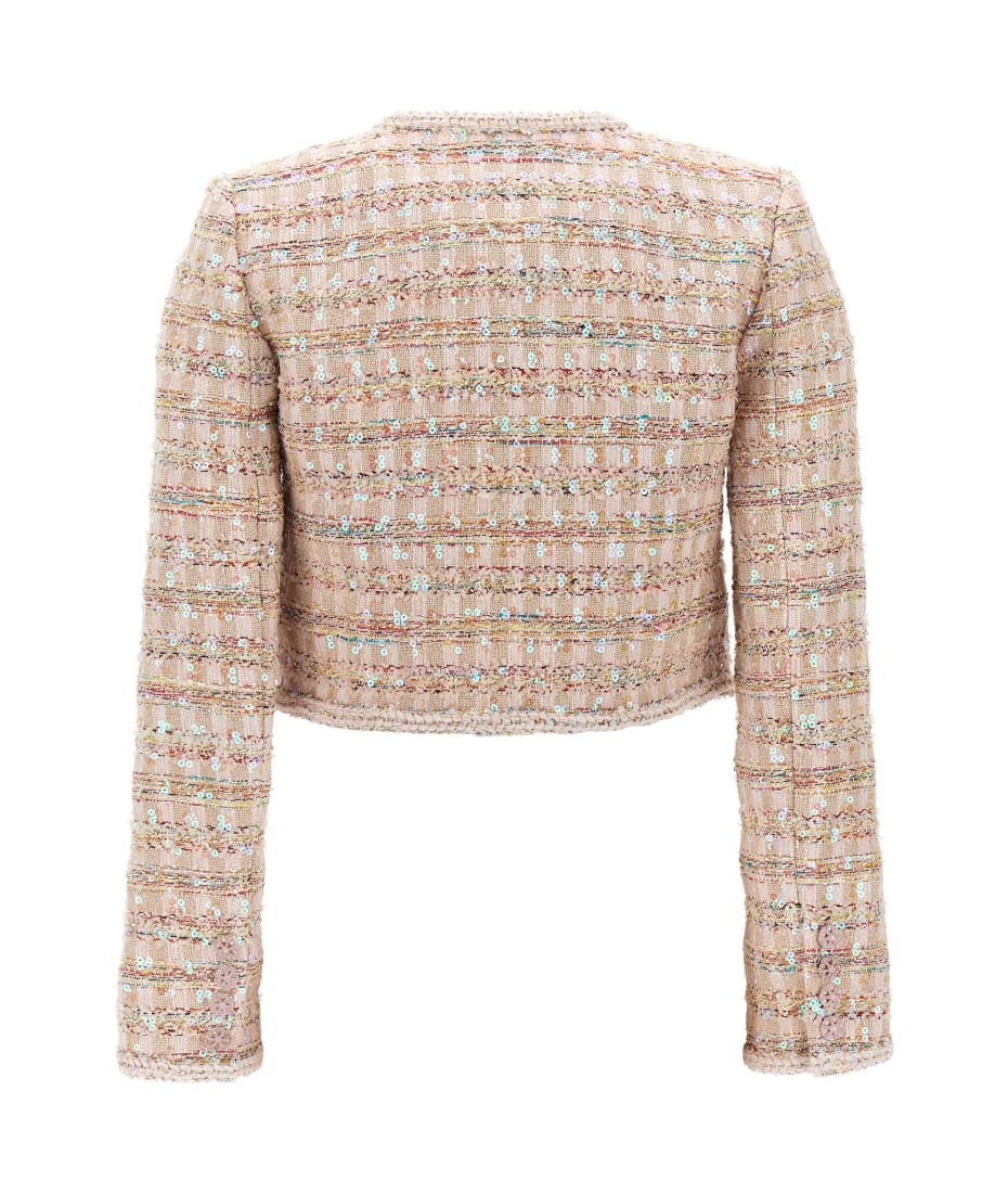 boucle short jacket